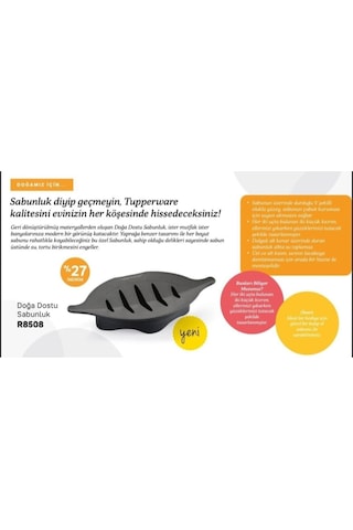 Tupperware Doğa Dostu Sabunluk