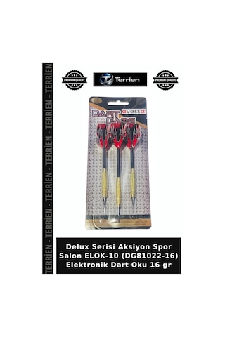 Delux Serisi Aksiyon Spor Salon Elok-10 Dg81022-16 Elektronik Dart Oku 16 Gr Çok Renkli
