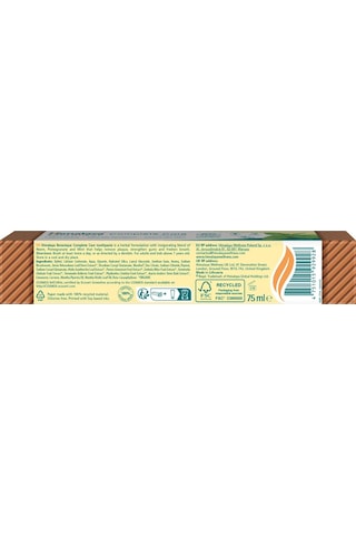 Botanique Plak Karşıtı Komple Bakım Organik Diş Macunu 75ml 2'li Paket Ecocert Cosmos Sertifikalı