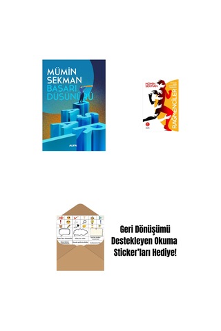 Başarı Düşünürü + Rağmenciler - Akacak Azim Damarda Durmaz + Okuma Sticker'ları