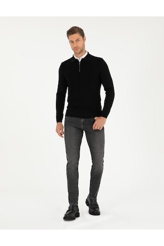 Pierre Cardin Erkek Antrasit Jean Pantolon 50295871-vr006 Antrasit