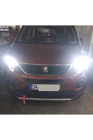 Peugeot Rifter Araçlar İçin Led Xenon Kısa Far Aydınlatma Ampulu Femex Premio Plus H7