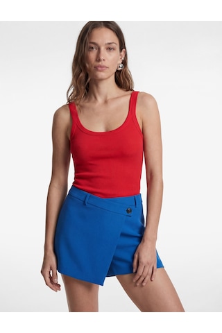 Koton Modal Kumaş Slim Fit U Yaka Askılı Top Kırmızı 6sak10035pk
