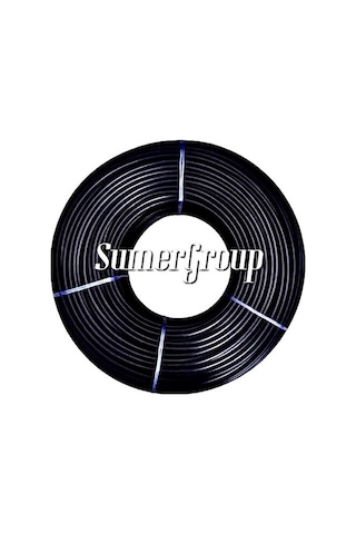 Sumergroup 2X4Mm Polietilen Pe Pnömatik Hortum Siyah 200Mt