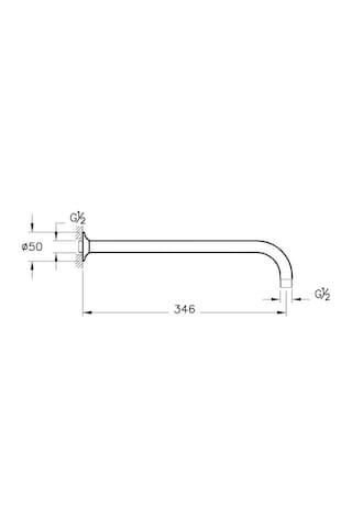 Artema Root Square Ankastre Duş Seti Krom A49280