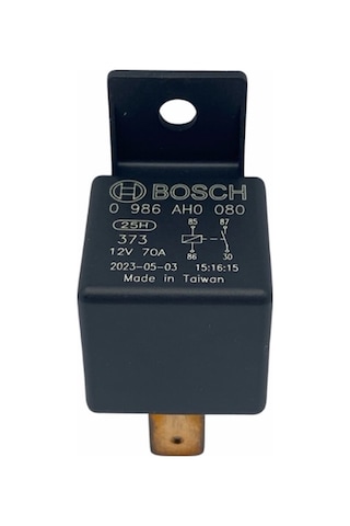 Bosch 12V Röle 4 Uçlu 70 A 2 Uç Küçük / 2 Uç Büyük 6.3 Mm / 9. N11.3006