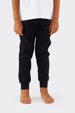 Panço Erkek Çocuk Beli Lastikli Siyah Pijama Altı