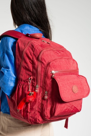 Ultra Hafif Çok Cepli Su Geçirmez Okul Çantası Laptop, Notebook, Okul, Spor, Seyahat Kırmızı Tyc2a700f3b9270606-3 Kirmizi