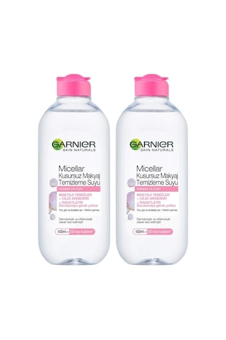 Garnier Micellar Kusursuz Makyaj Temizleme Suyu 400ML 2 Adet