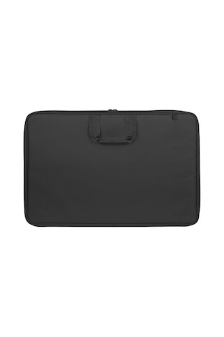Askılı, Fermuarlı 35x50 Resim Çantası Su Geçirmez Ketenli Kumaş 35x50 Proje Çantası Kedi