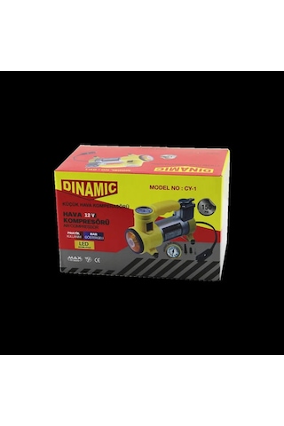 Jenerik 12v 150 Psı Araç Hava Kompresörü - Bar Göstergeli & Led