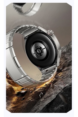 Huawei Watch Gt 6/5/4/3/2 Pro 46mm 22mm Kordon Metal Titanyum Saate 1e-1 Uyum+kısıltma Apratı