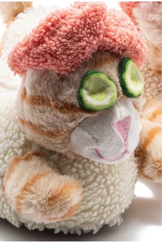 Twigy Spa-2 Kadın Hayvanlı Panduf Beyaz 36/41 EE0549 Çok Renkli