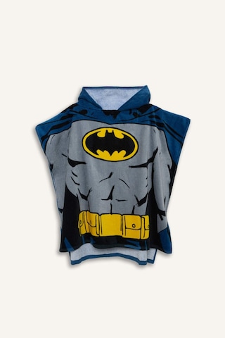 Defacto Batman Desenli Pamuklu Panço Havlu Erkek Çocuk Z9578a626smnv100 Lacivert-nv100