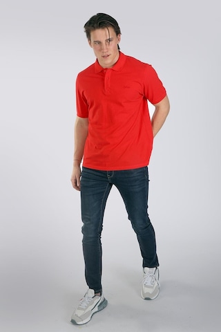 Lee Cooper Twıns 1 Erkek Pike Polo Yaka T-Shırt K.Kırmızı-17947-K.Kırmızı