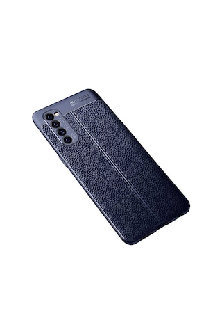 Oppo Reno 4 Pro 4g Kılıf Zore Niss Silikon Kapak Lacivert