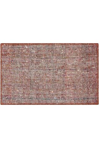 Eşsiz El Dokuma Kahve Tonleri Kilim Paspas