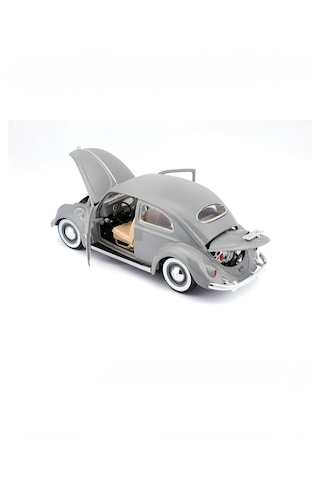 Burago 1:18 Volkswagen Kafer - Beetle Nardo Gri Model Araba