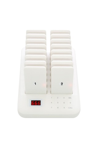 Refox Ctp-302-w Titreşimli Sesli 300m 16lı Kablosuz Müşteri Çağrı Sistemi