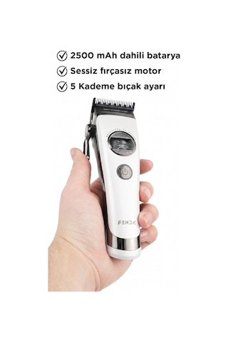 Fenda Saç Kesme Makinesi Beyaz - Fndsacks0003wh