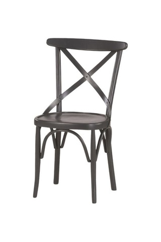 Gazzini Thonet Ahşap Sandalye Antrasit
