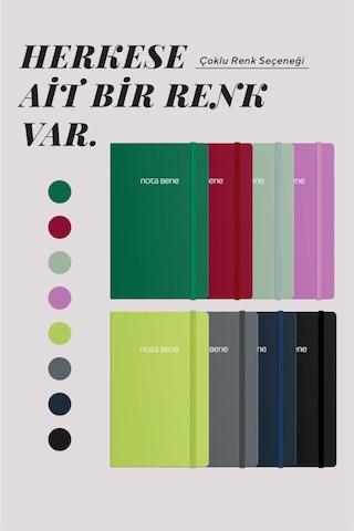 Vj Classic Esnek Kapak Defter 13x21 70gr 400sf Çizgili Sarı Antrasit