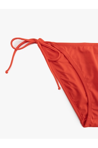 Koton Astarlı Yanları İpli Bikini Altı Kırmızı 5sak00043mm Kırmızı