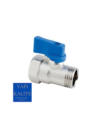 YAPI KALİTE Mini Küresel Vana Erkek 1/2