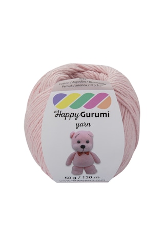 Happy Yarn Happy Gurumi Amigurumi Örgü İpi 50gr 130m Toz Pembe
