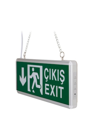 Zmr Zmr-670/y.02 3w Yukarı-aşağı Yön Acil Çıkış Yönlendirme Tabelası - Lambası 38x30x36mm