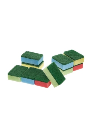 Vileda Ekonomik Bulaşık Süngeri, 10'lu Ekonomik Paket, Rainbow