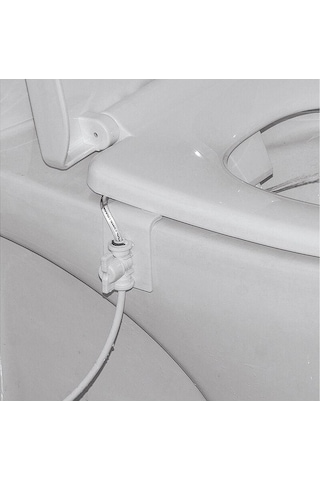 Bloomnest Lebıhmurah Bf128 Honana Ev Banyo Evrensel Tuvalet Sprey Bide, Kadın Hygeian Flushing Dev Beyaz