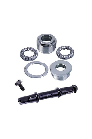 Bisiklet Orta Yatak + Mil Komple Set Siyah