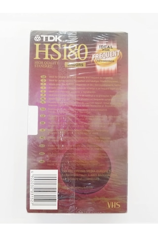 Vhs Boş Video Kaset