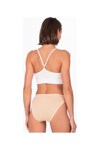 Kadın Viskon Slip Ten Kompedan K23926 Ten