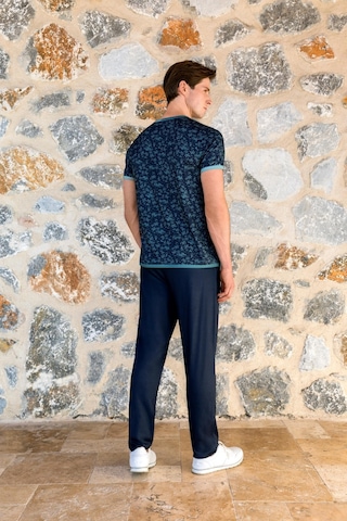 Doreanse Erkek Kısa Kol Lacivert Pijama Takım C8t0n54y42 001