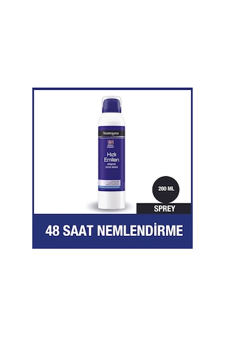 Neutrogena Deep Moisture Ekspress Vücut Spreyi 200 ML