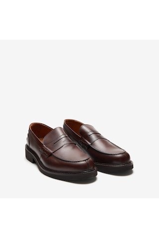Brown Klasik Ayakkabı Erkek 442 Exton Vıenna Calf Leather Kahverengi