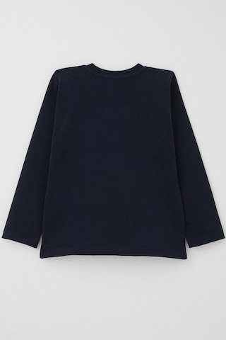 Breeze Erkek Bebek Uzun Kollu Tişört Cep Detaylı Cool Yazı Armalı 9 Ay-3 Yaş, Lacivert Lacivert