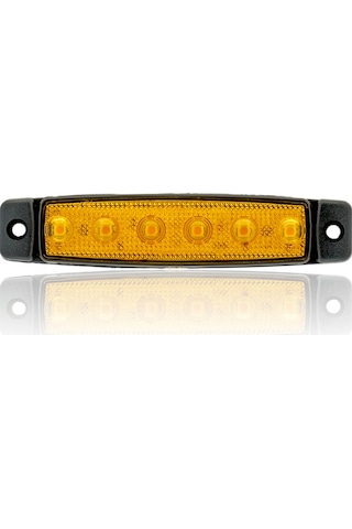 SANEL 6 LEDLİ SARI PARMAK LED LAMBA BASAMAK AYDINLATMA 12V