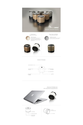 NewWave BT01 Taşınabilir Bluetooth Hoparlör