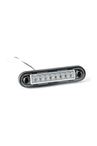 Frıstom 12v-24v Parmak Lamba 8-ledli Kırmızı 120 12 Mm E9