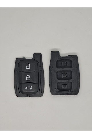 Renault Uyumlu MEGANE 4 - Taliant Uyumlu 3 Buton Anahtar Tuşu