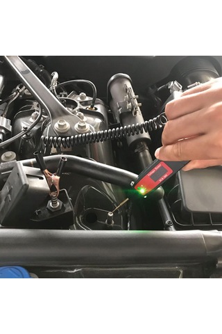 Samdoo 5-36v Araç Voltaj Test Cihazı - Lcd Ekranlı, Çok Amaçlı, Taşınabilir