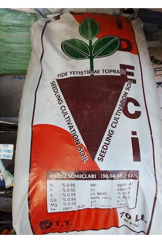 Torf Toprak. Fide. Çiçek. Bitki Yetiştirme Torfu 1 KG