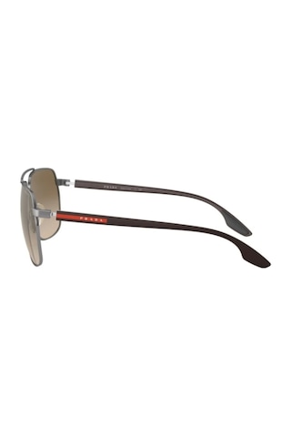 Prada Linea Rossa Güneş Gözlüğü Ps 55vs 62 5av1x1 Metalik Gri
