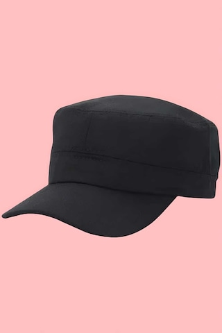 Tezzgelsin Unisex Pamuklu Castro Şapka Siyah