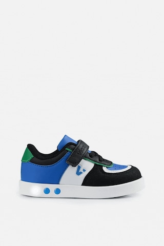 Vicco Sam Işıklı Erkek Bebek Siyah/saks Mavi Sneaker Siyah - Mavi