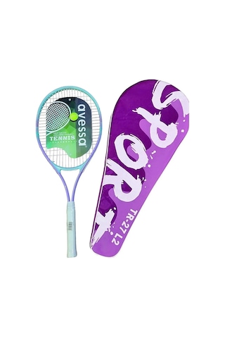 Avessa Tr-27 Tenis Raket Set Her Yaş İçin Uygun Mor + 3 Top