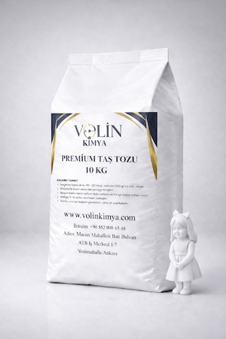 Ultra Dayanıklı Kar Beyaz Taş Tozu 5 Kg Beyaz